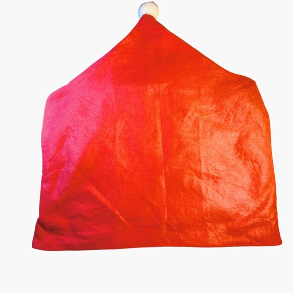 Santa Hat Chair Cover Christmas Holiday Decor Red Dining Office - Picture 4 of 6
